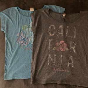 Y2K Vintage Hollister tops- size XS, NWOT